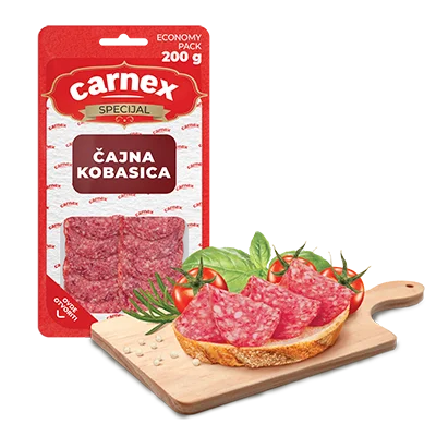 Cajna kobasica slajs 200g specijal Carnex