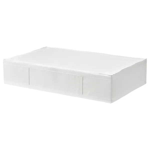 SKUBB Sanduk za odlaganje, bela, 90x53x19 cm