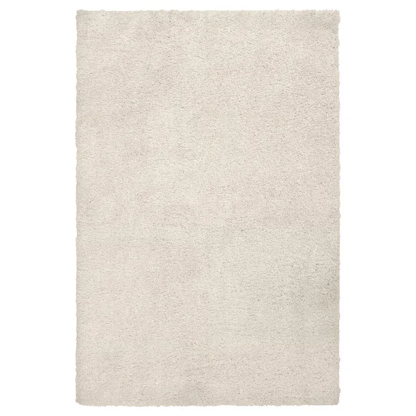 ÄRENDE Tepih, visoki flor, prljavobela, 120x180 cm