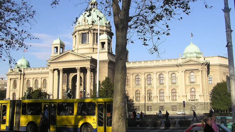 Ndërtesa e Kuvendit Popullor të Serbisë në Beograd