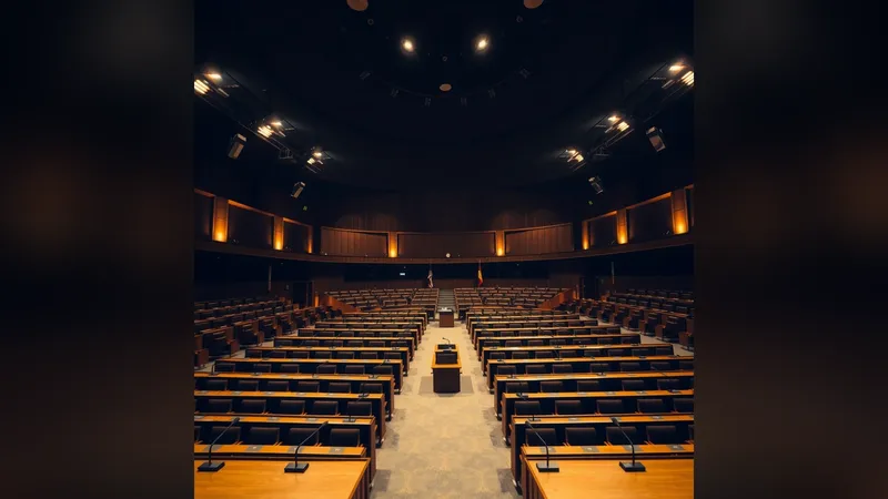 Sala Hrvatskog sabora tokom noćne sjednice