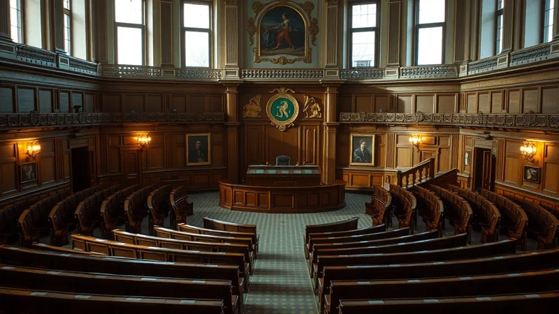 Skupštinska sala tokom glasanja