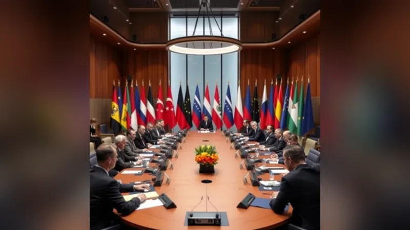 Sala za sastanke sa zastavama država članica Evropske unije