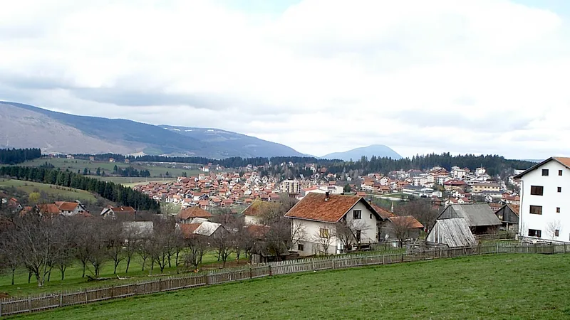 Panoramë e Kneževës (Skender Vakuf)