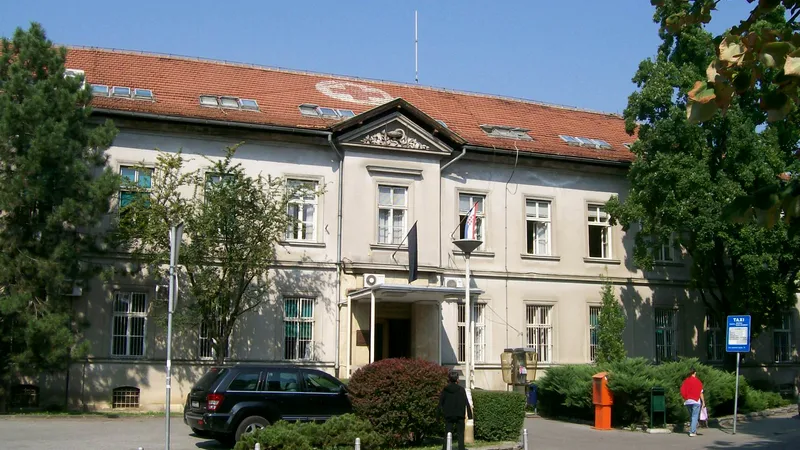 Zgrada Kliničke bolnice Sestre milosrdnice u Zagrebu