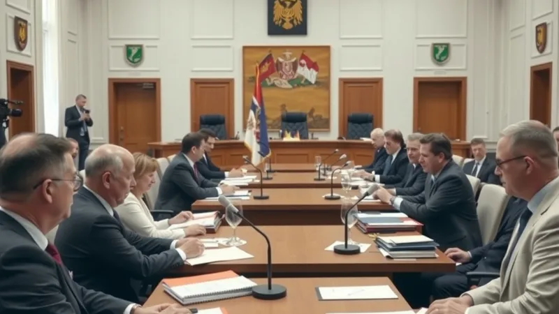 Седница Републичке изборне комисије у Београду